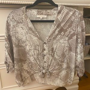 Bobbles & Lace Blouse